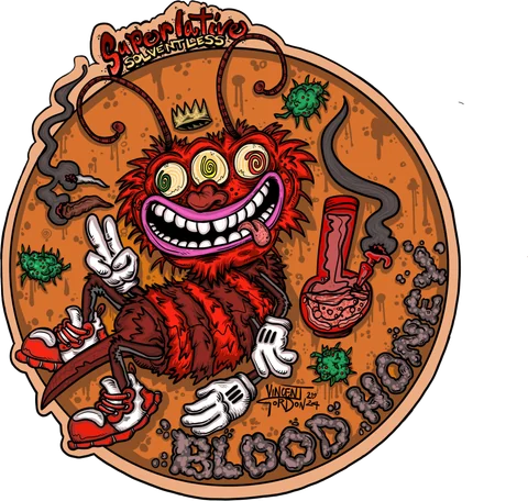 Label art for Blood Honey