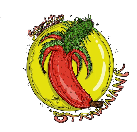 Label art for Strawnana